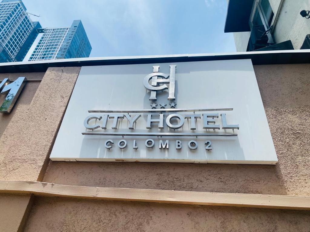 City Hotel Colombo 02 Exteriör bild